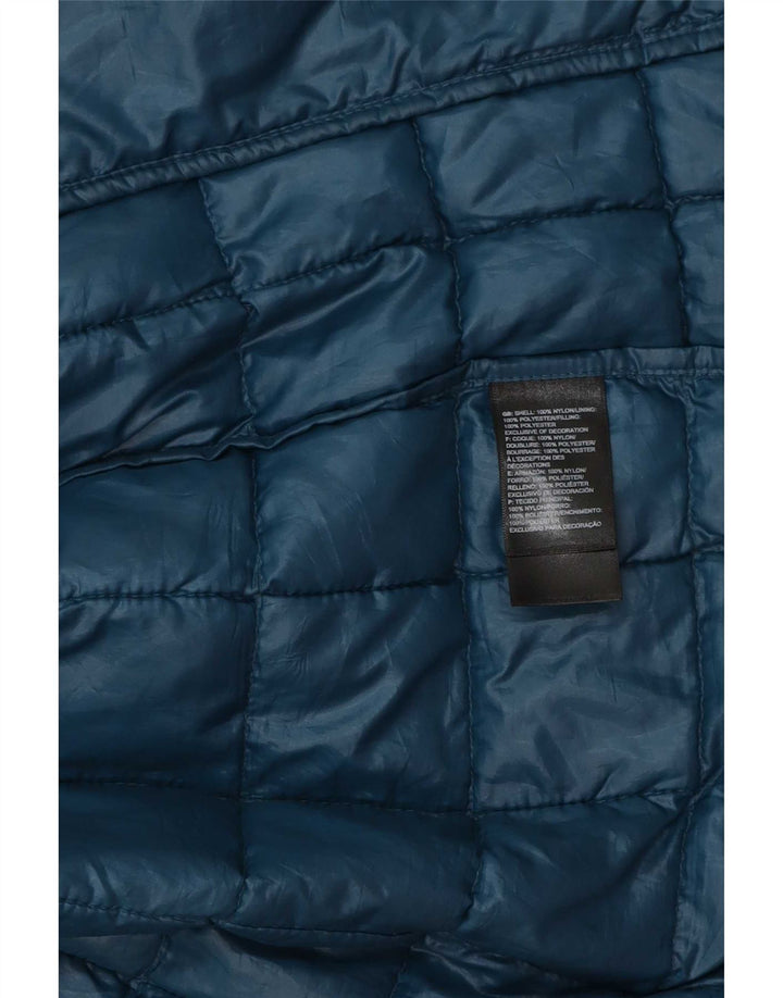 The North Face muška podstavljena jakna UK 36 mali plavi poliester