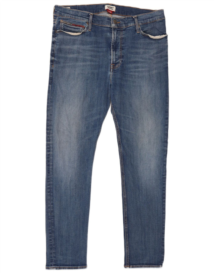 Tommy Hilfiger Muške uske traperice W36 L30 Plave