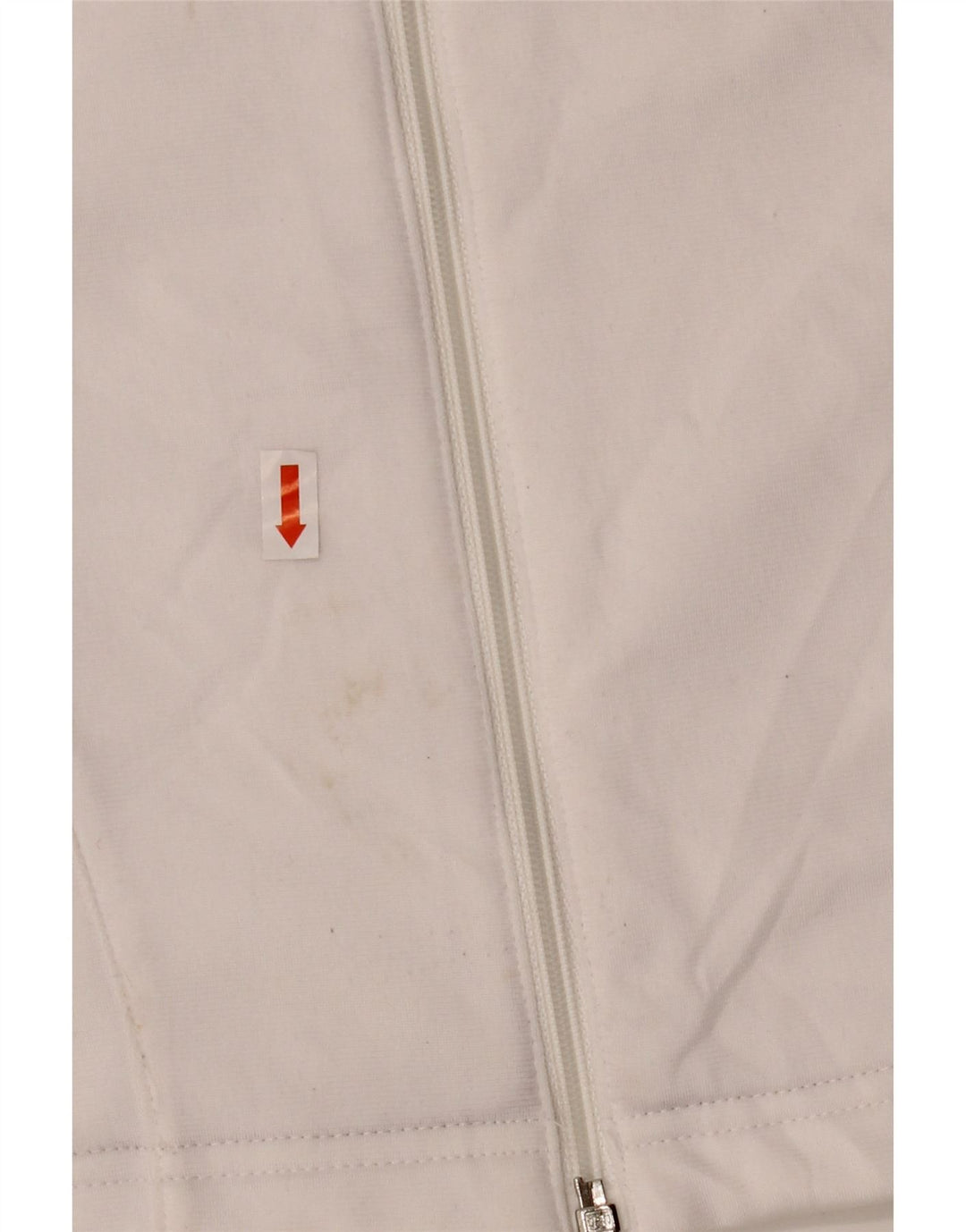 ADIDAS ženska gornja jakna trenirke UK 12 srednje bijele boje