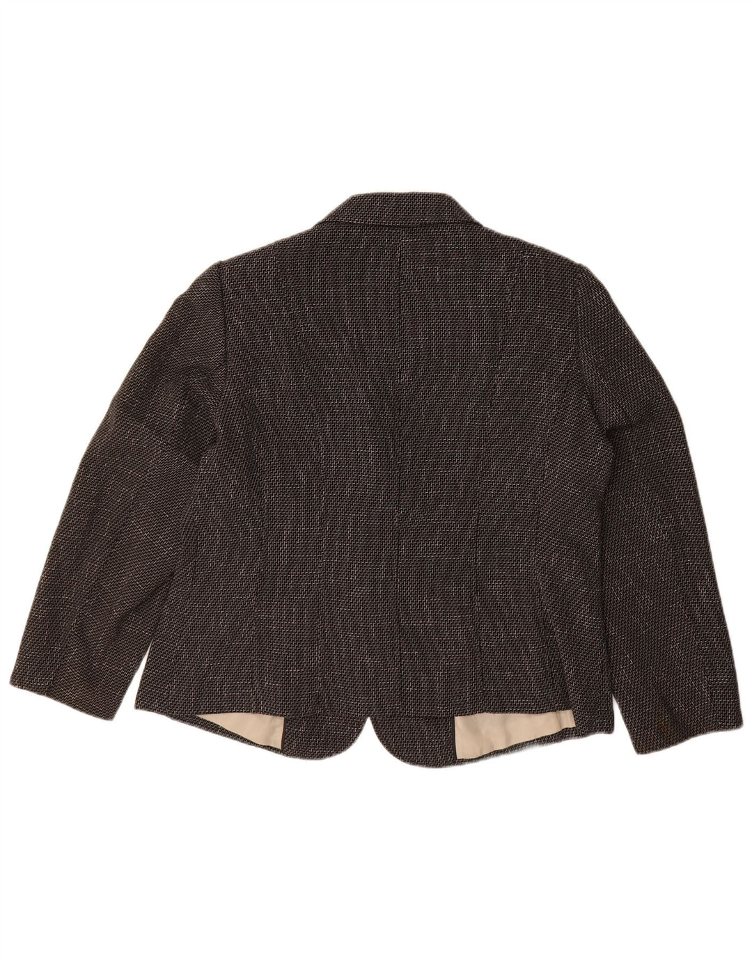 Marks & Spencer ženski sako s 5 gumba UK 18 XL crni ševron