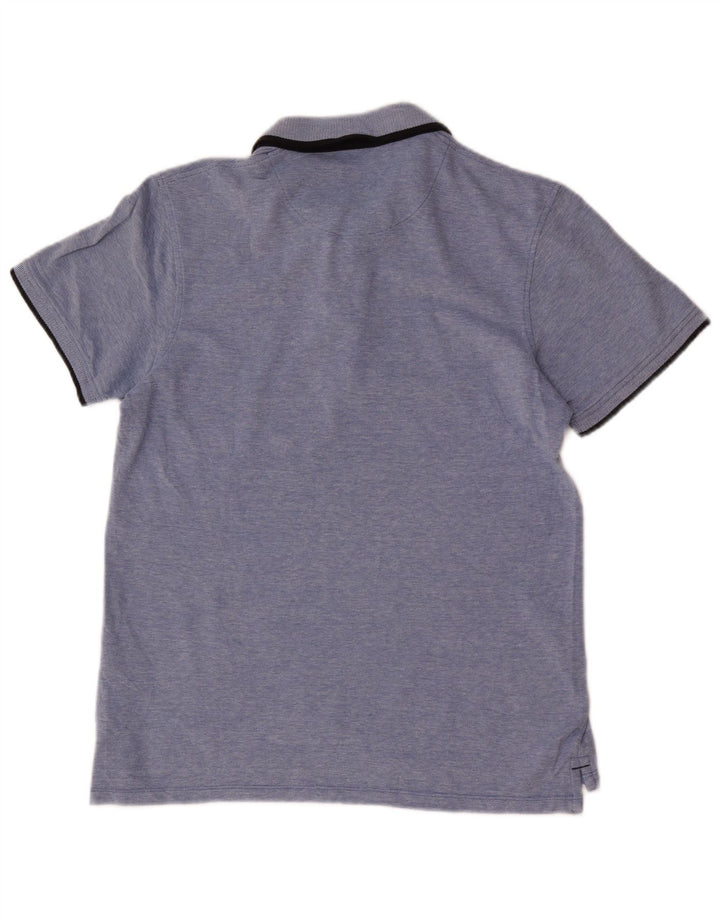 Jack & Jones muška polo majica standardnog kroja srednje plavi pamuk