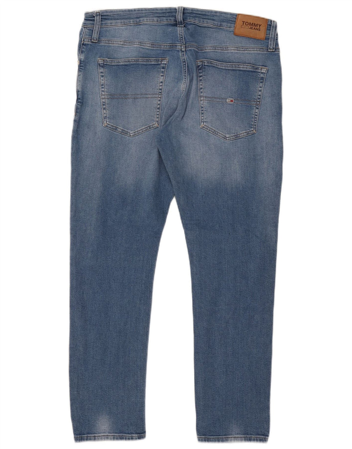 Tommy Hilfiger Muške uske traperice W38 L29 Plave