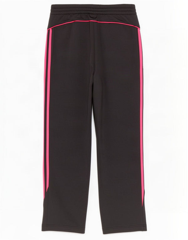 Adidas ženske hlače za trenirku UK 8/10 male crne poliesterske