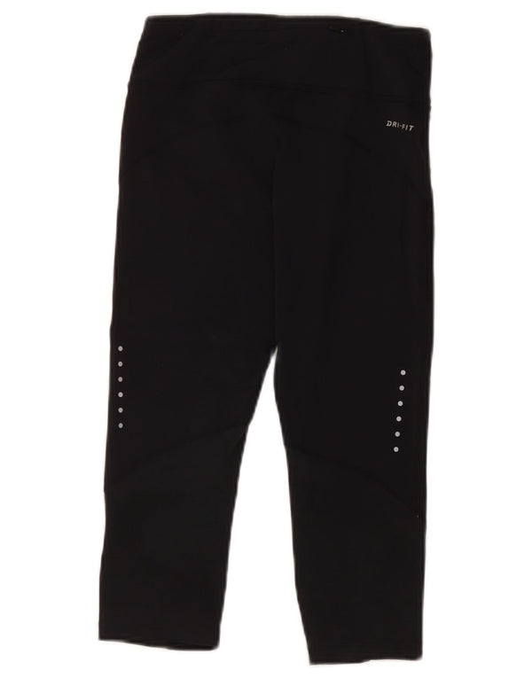 Nike ženske Dri Fit Capri tajice UK 6 XS crne najlonske