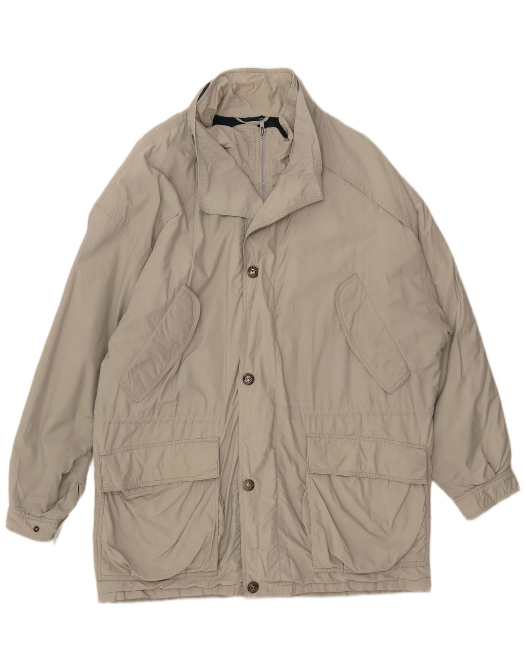 BUGATTI Muška Gore-Tex vjetrovka kaput IT 50 veliki sivi pamuk