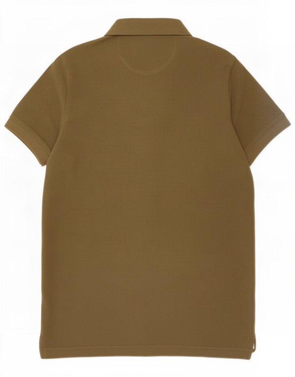 Massimo Dutti muška polo majica male boje kaki pamuka