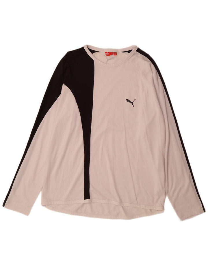 Puma muška majica dugih rukava XL bijele boje