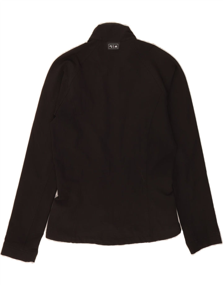 ADIDAS Womens Tracksuit Top Jacket UK 10 Small  Black Polyester Vintage Adidas and Second-Hand Adidas from Messina Hembry 