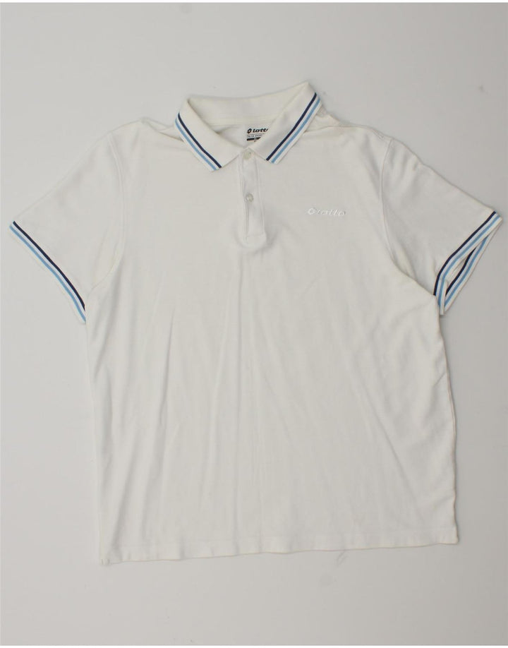 Lotto muška polo majica 2XL bijela