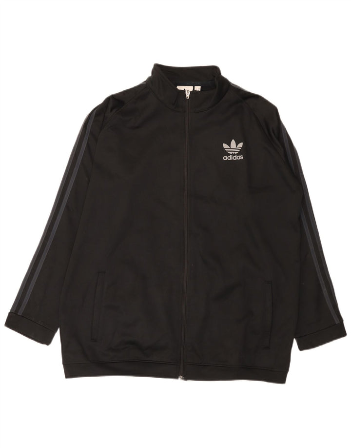 Adidas muška trenirka gornja jakna XL crni poliester