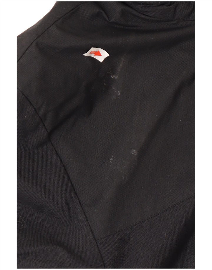 Adidas muška bomber jakna s kapuljačom UK 36 mala crna poliester