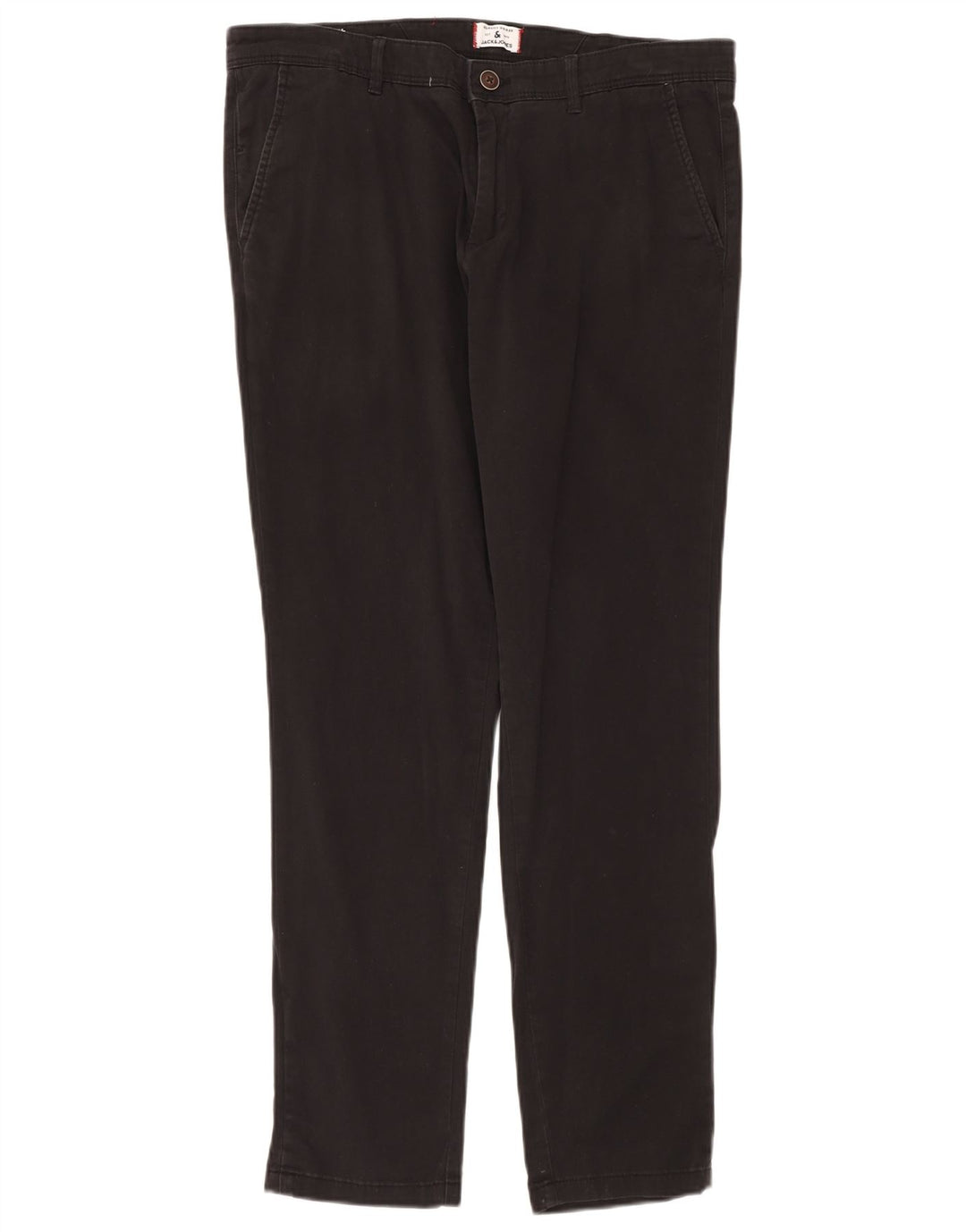 Jack & Jones muške uske chino hlače W36 L32 crne
