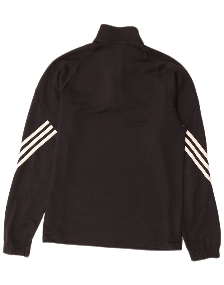 ADIDAS muška trenirka Climalite s patentnim izrezom, mala crna majica