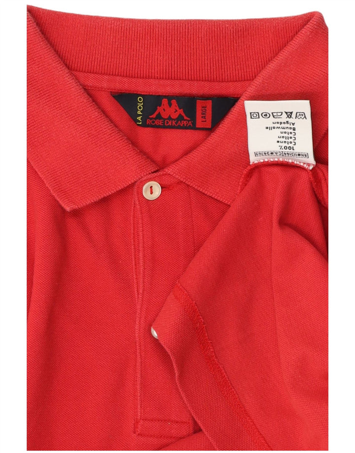 Kappa muška polo majica velika crvena pamuk