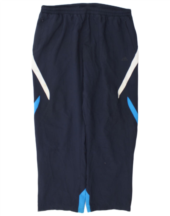 Adidas muške hlače za trenirku 2XL tamnoplave poliesterske boje