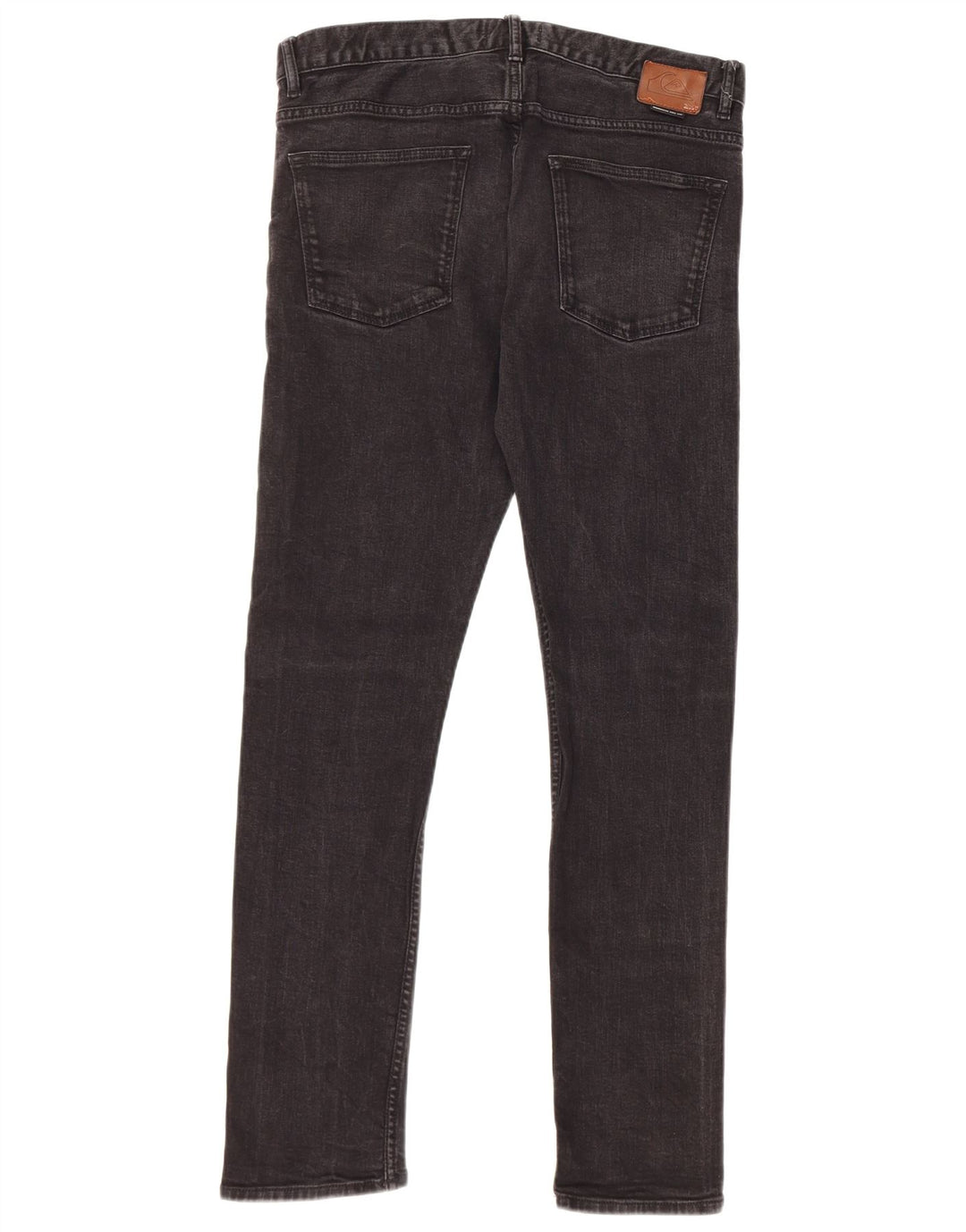 Quiksilver muške uske traperice W32 L32 crni pamuk