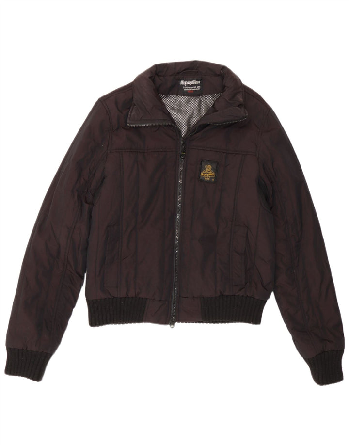 Refrigiwear ženska bomber jakna UK 14 Srednji bordo najlon