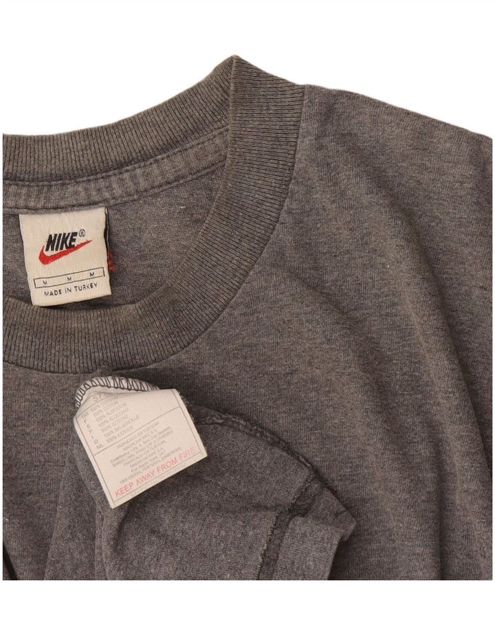 Nike muška majica kratkih rukava srednje sivi flekasti pamuk