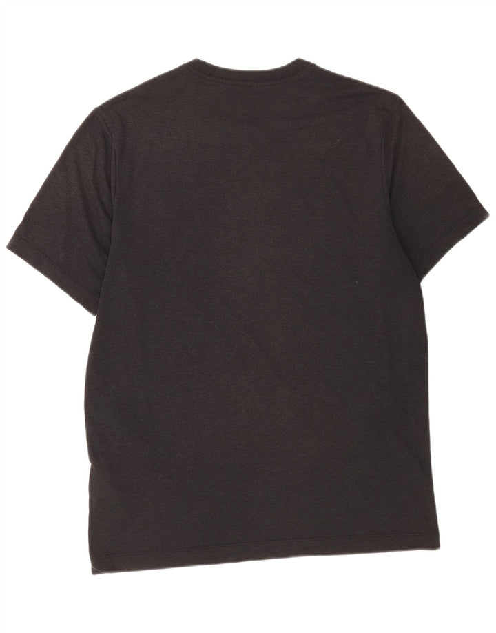 Nike Dri Fit Graphic T-Shirt Top Srednje crni poliester