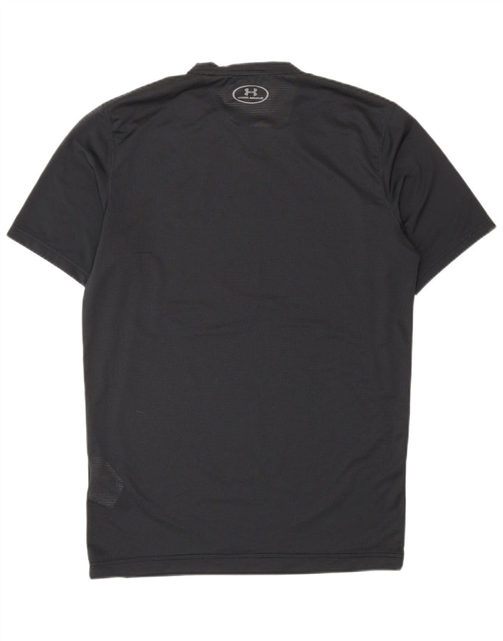 UNDER ARMOUR Muška majica kratkih rukava Heat Gear Srednji crni poliester
