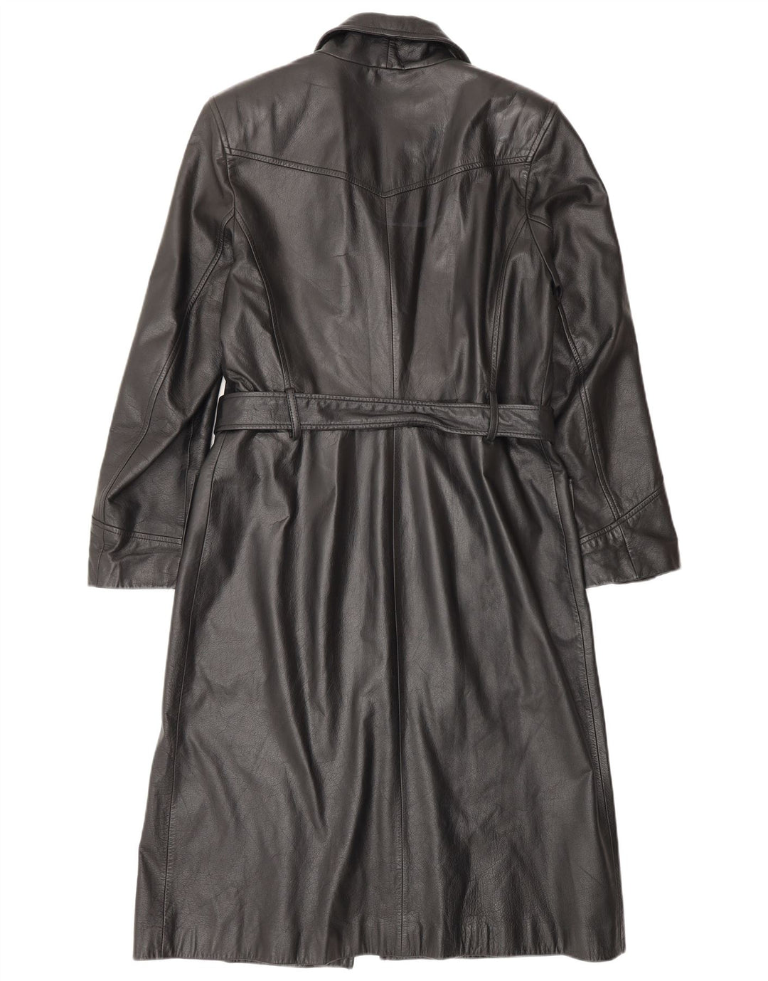 HENNES ženski kožni kaput EU 42 veliki crni kožni