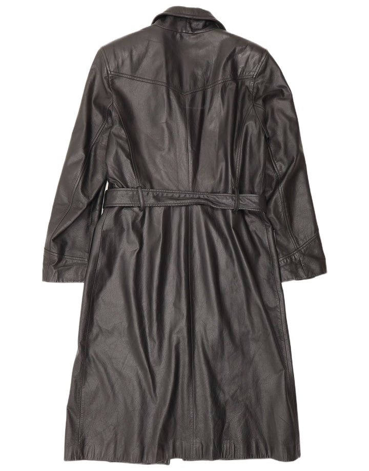 HENNES ženski kožni kaput EU 42 veliki crni kožni