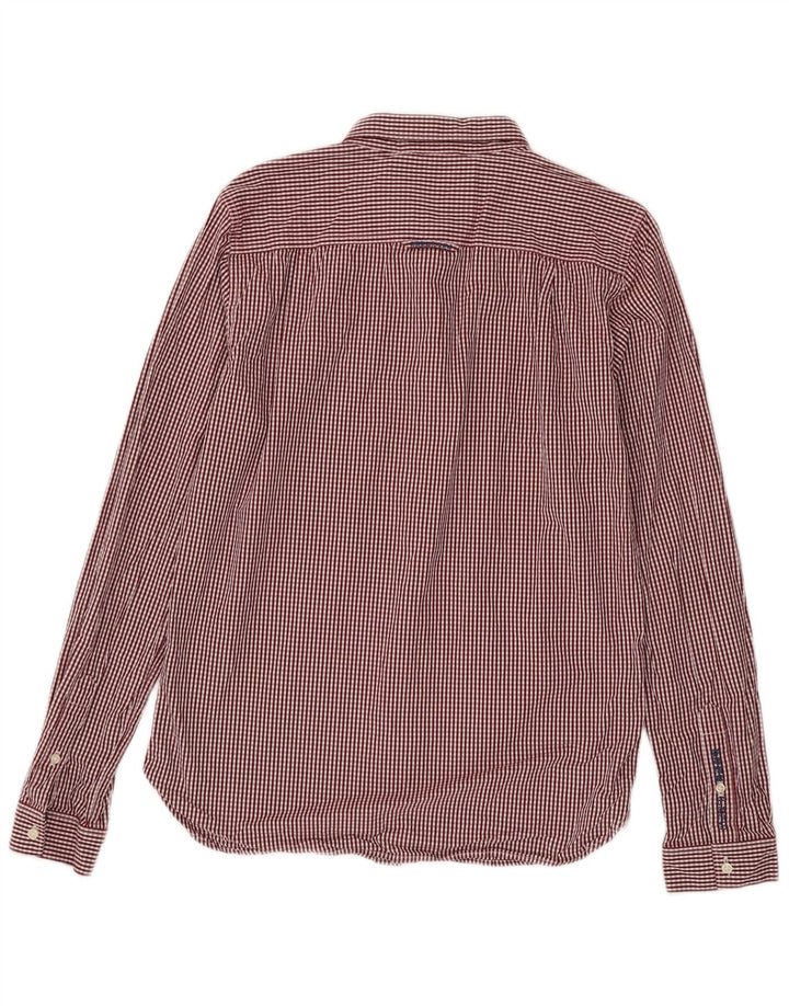 Superdry muška košulja Large Red Gingham pamuk