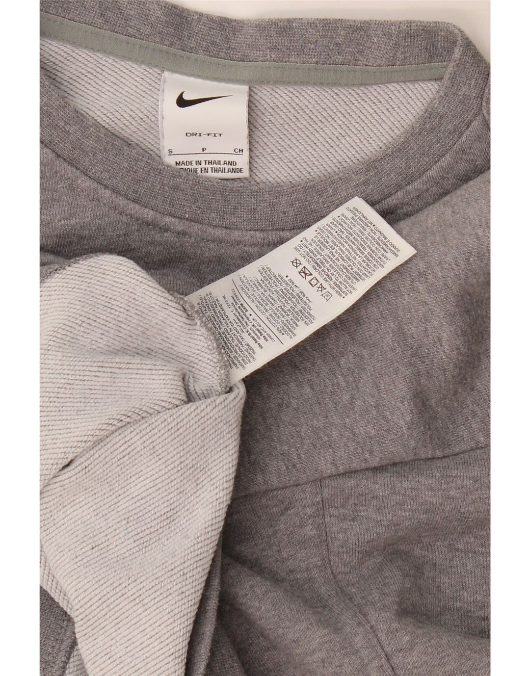 Nike Ženska skraćena kratka majica s velikim motivom UK 10 Small Gray