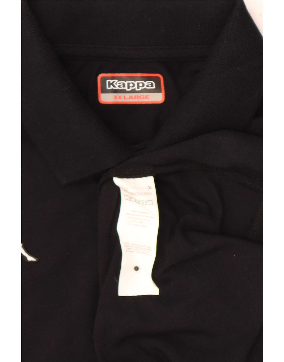 Kappa muška polo majica 2XL crni pamuk
