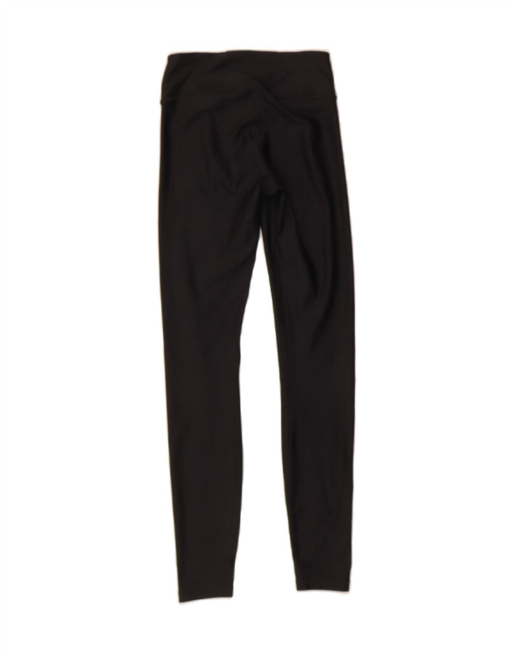 UNDER ARMOUR Womens Leggings UK 4 XS  Black Polyester Vintage Under Armour and Second-Hand Under Armour from Messina Hembry 