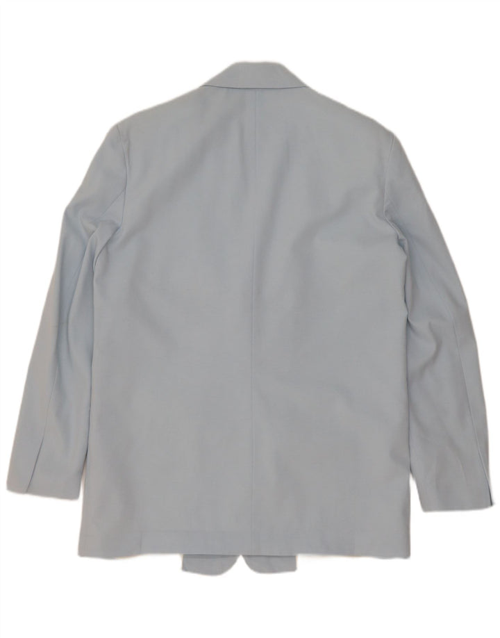Zara ženska prevelika jakna sa 2 gumba UK 10 Small Blue