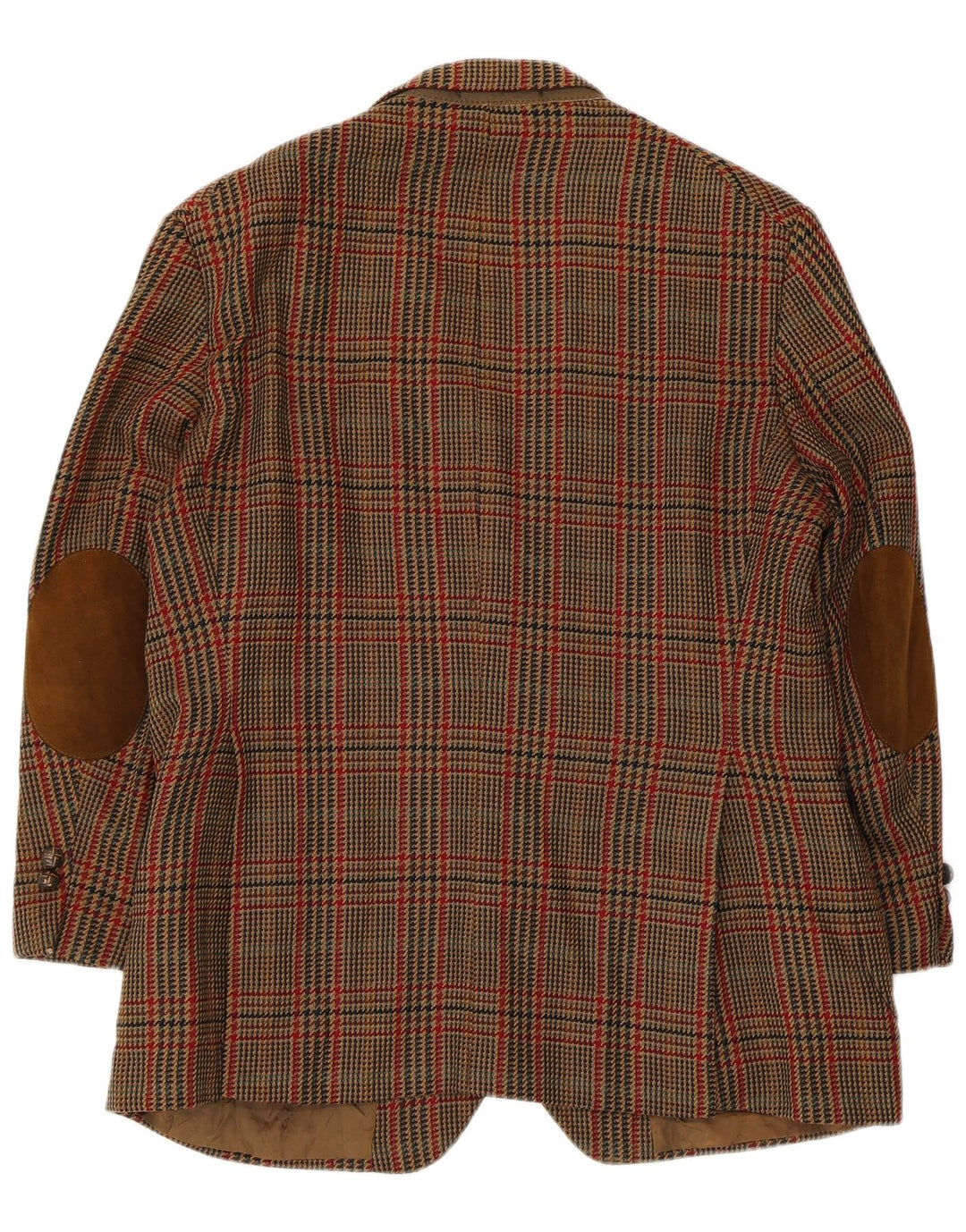 DAKS muška jakna sa 2 gumba UK 38 srednje smeđa houndstooth nova vuna