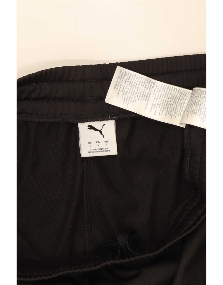 Puma muška trenirka hlače Joggers veliki crni poliester