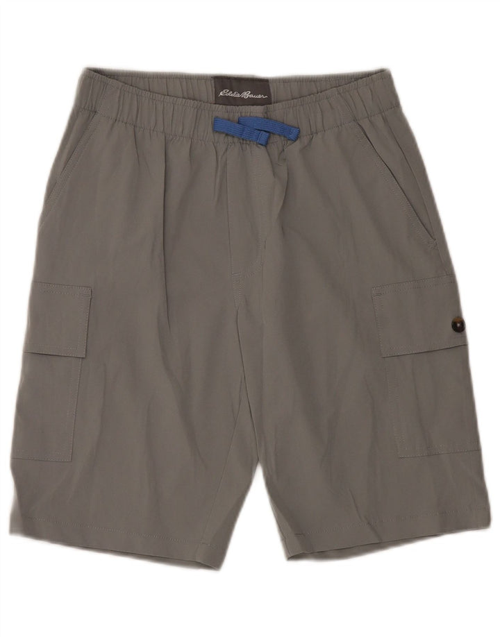 Eddie Bauer Sportske kratke hlače za dječake 13-14 godina, veliki sivi poliester