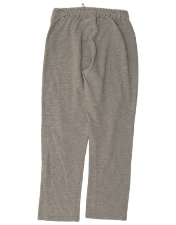 Kappa Ženske grafičke trenirke Hlače UK 10 Small Grey Flecked Cotton
