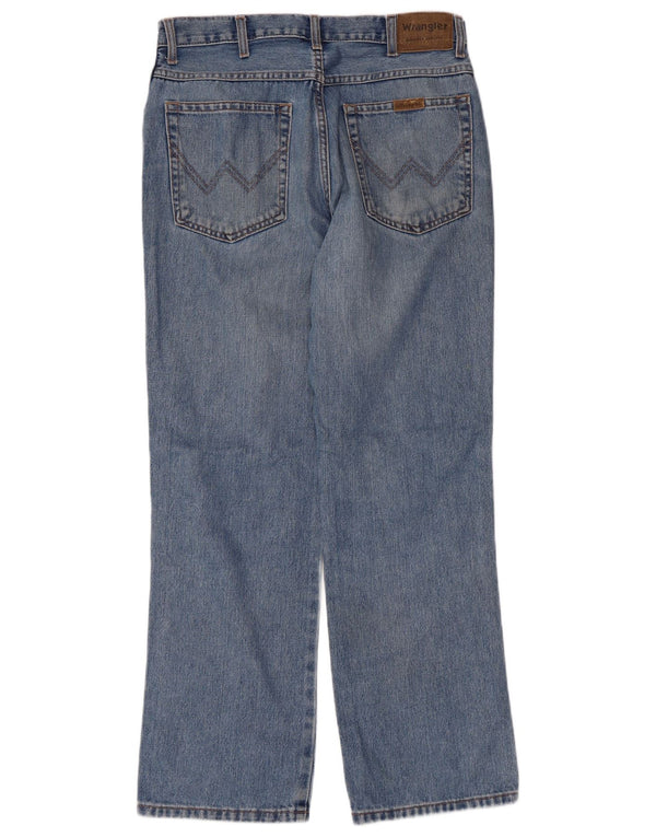 WRANGLER Muške ravne traperice regularnog kroja W32 L30 plavi pamuk