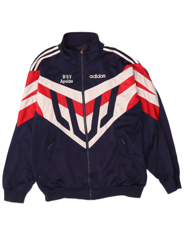 Adidas muška trenirka gornja jakna UK 44/46 velika tamnoplava sportska