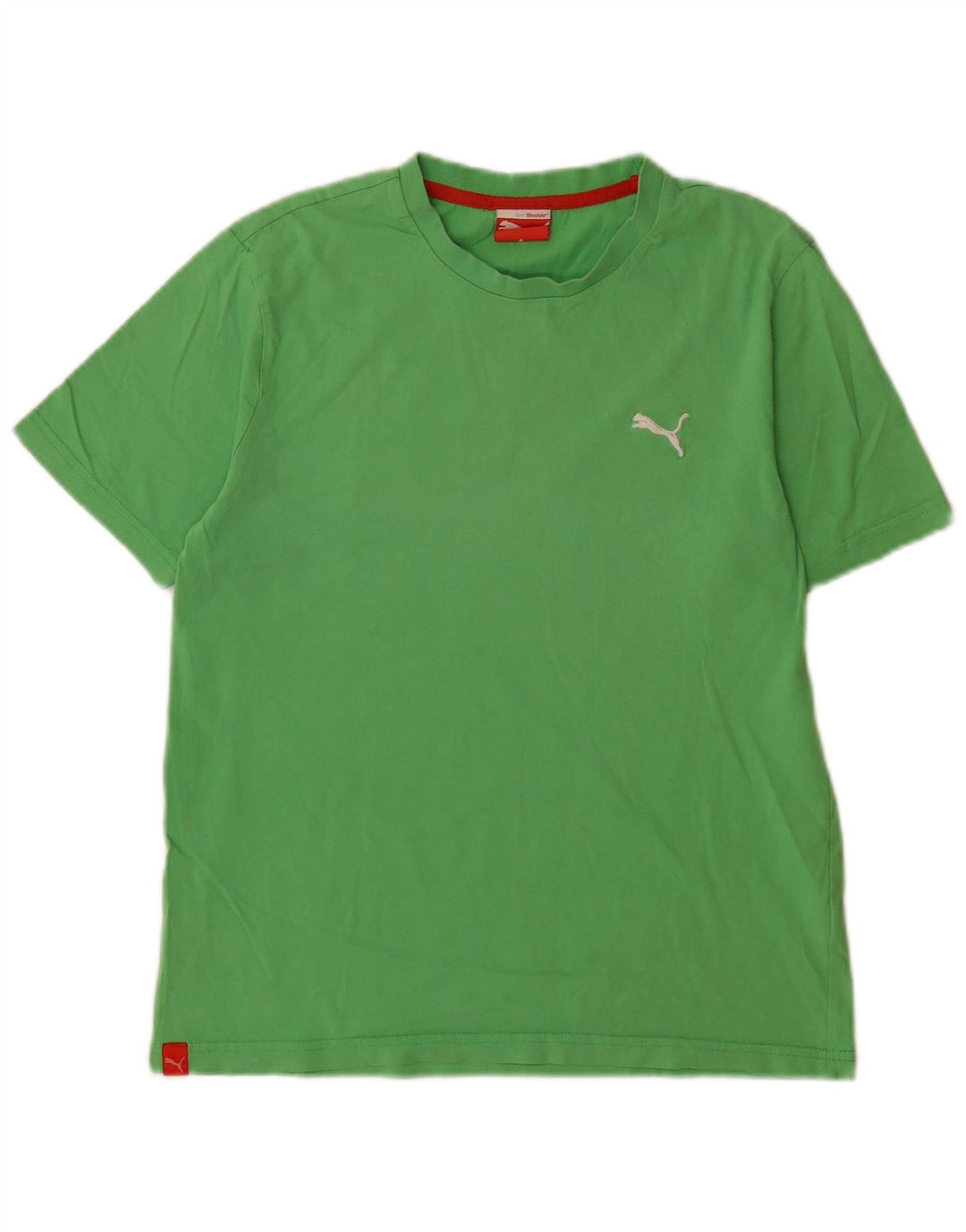 Puma muška majica kratkih rukava Small Green Cotton