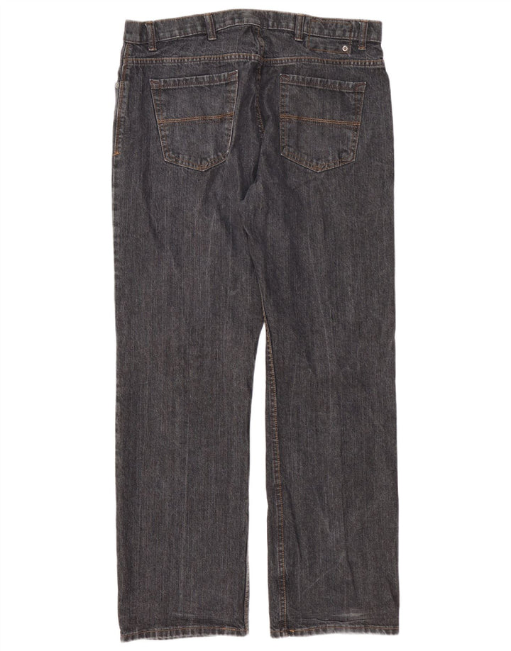 Marks & Spencer muške ravne traperice Blue Harbor W38 L31 sive