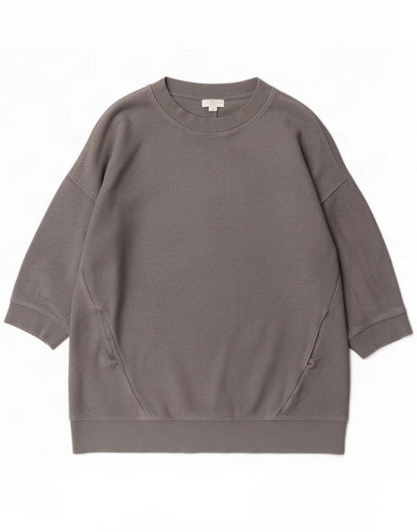 Cos ženski džemper s okruglim izrezom UK 10 Small Grey Cotton