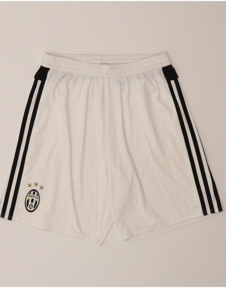 ADIDAS Muške sportske kratke hlače Juventus male bijele boje od poliestera