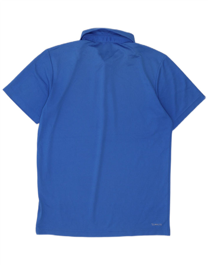 Adidas muška polo majica Climalite Mala plava poliester