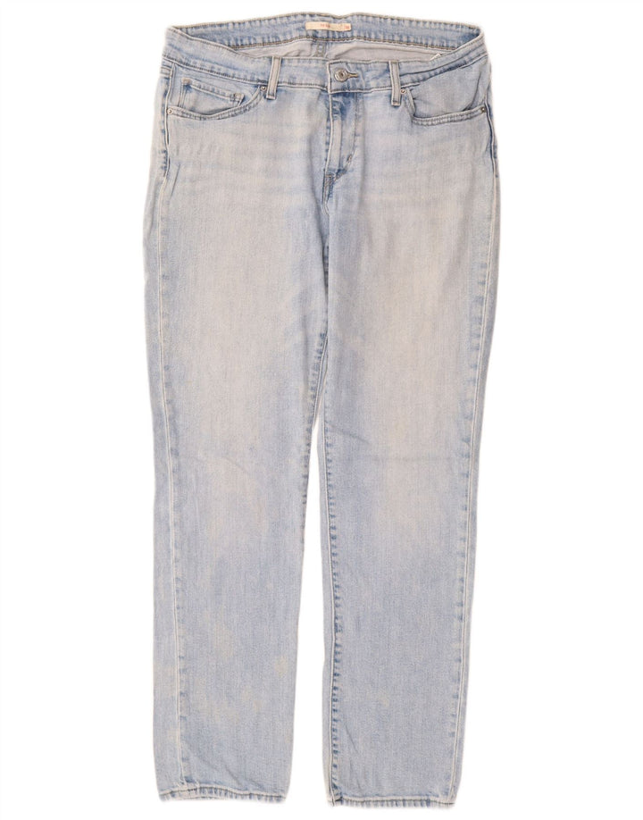Levi's ženske 712 uske traperice W32 L32 plavi pamuk