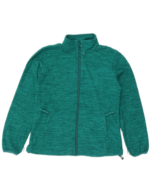 Mountain Warehouse Ženska jakna od flisa s podstavom UK 10 malih zelenih fleka