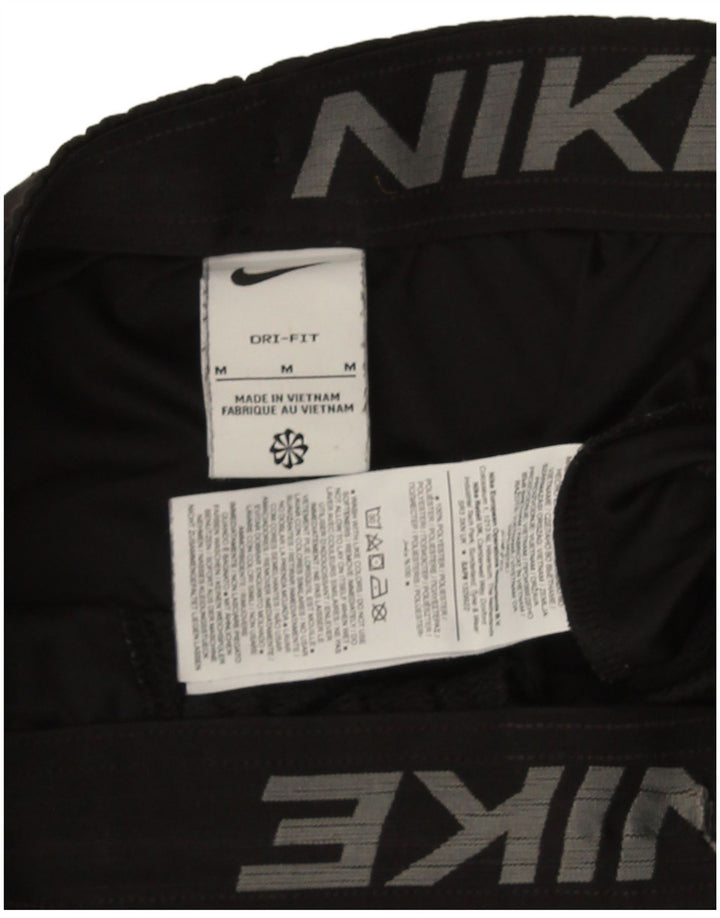 Nike muške Dri Fit sportske kratke hlače srednje crne boje od poliestera