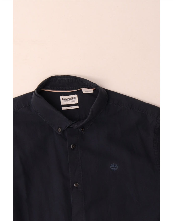 TIMBERLAND Muška košulja standardnog kroja 2XL tamnoplavi pamuk