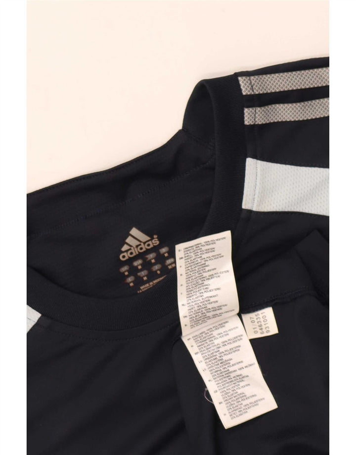 Adidas muška majica kratkih rukava Srednji tamnoplavi poliester