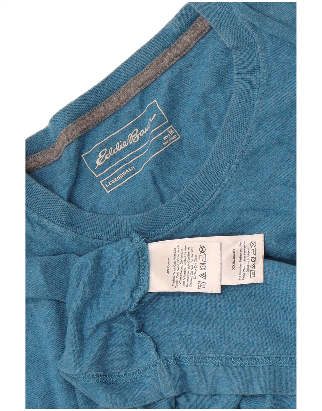 Eddie Bauer muška majica kratkih rukava Srednje plavi pamuk