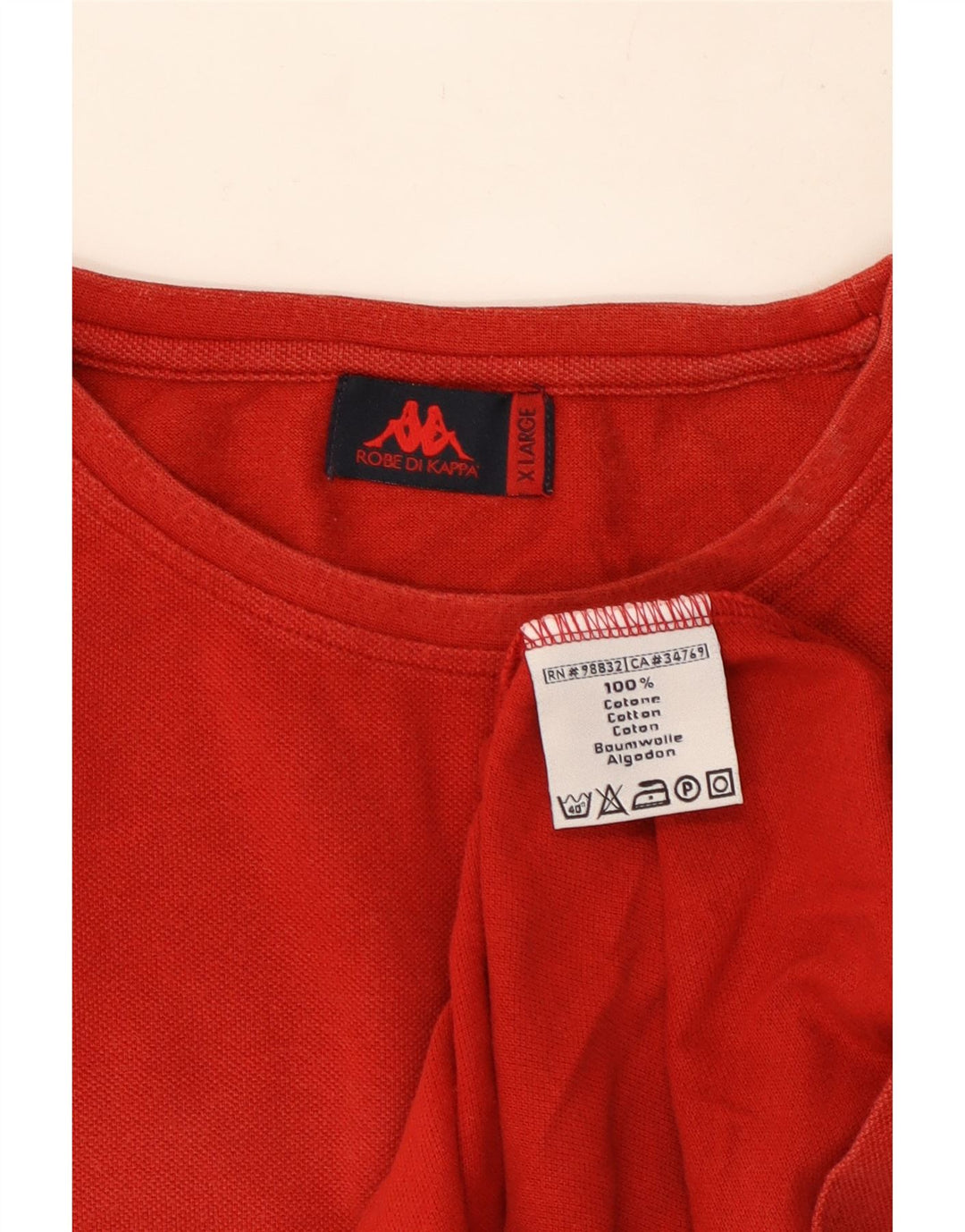 Kappa muška majica XL, crveni pamuk