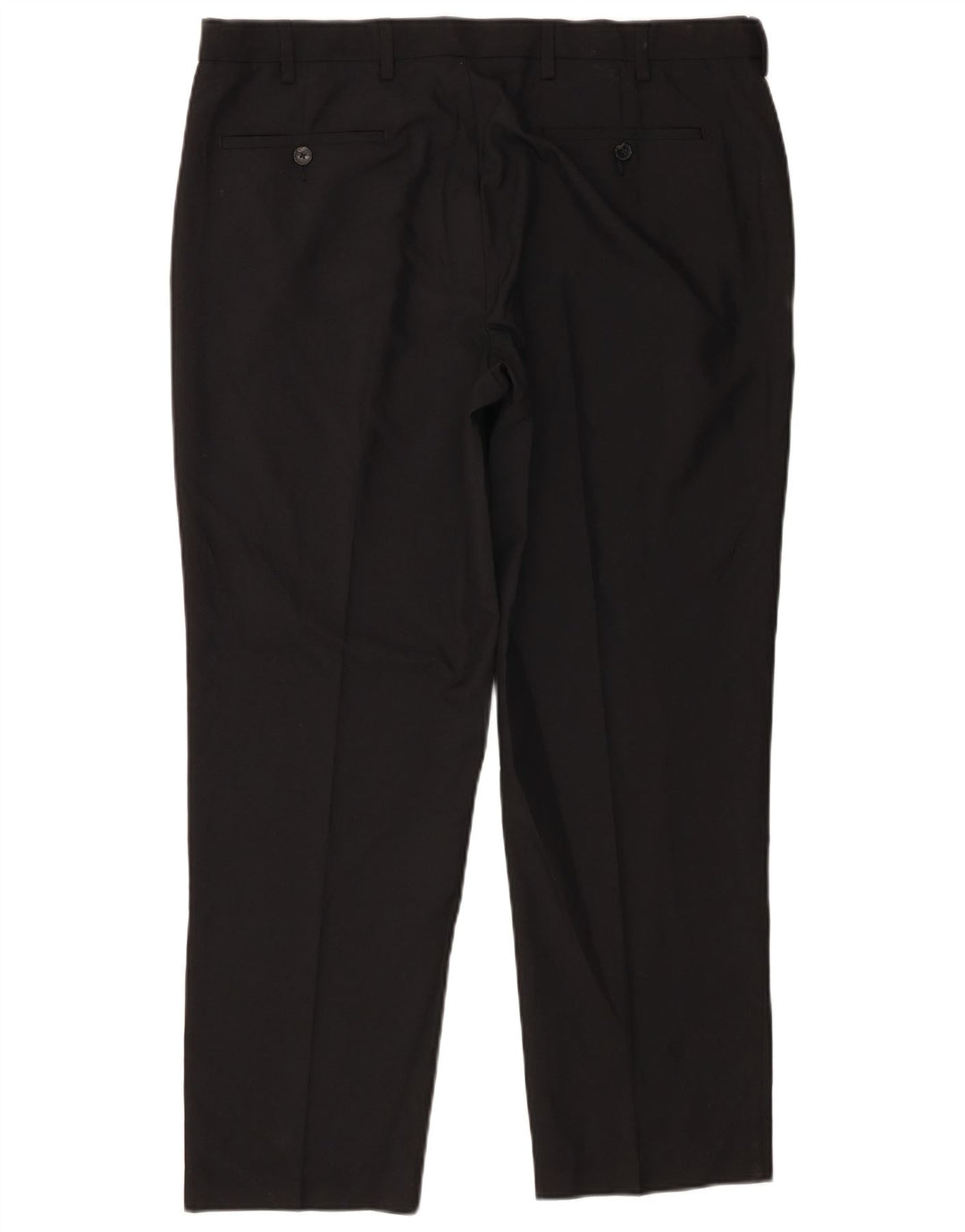 Marks & Spencer muške chino hlače standardnog kroja W38 L29 crni poliester